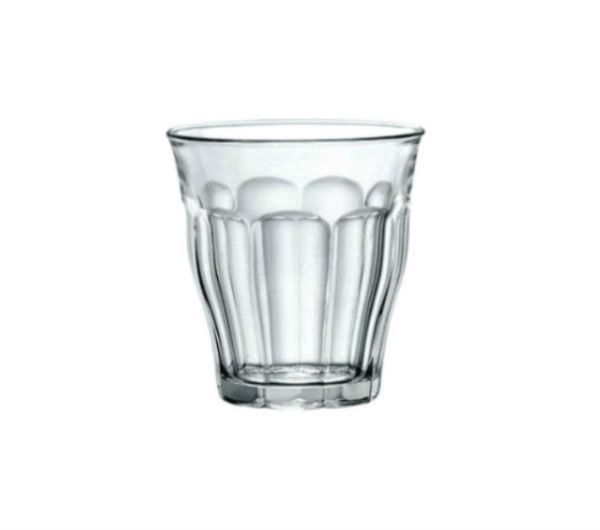 "PICARDIE" glass tumblers (160 ml / 5 5/8oz)